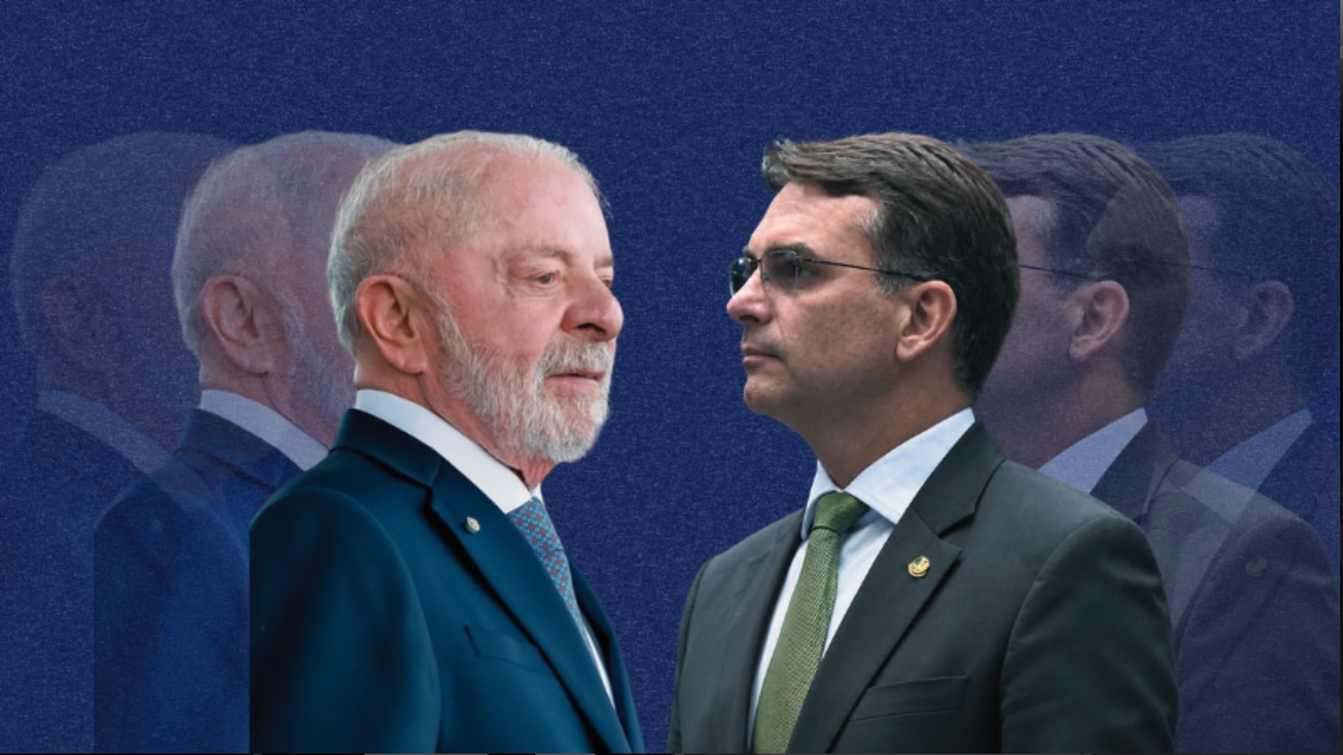 Imprensa internacional destaca surpresa com Flávio à frente de Lula